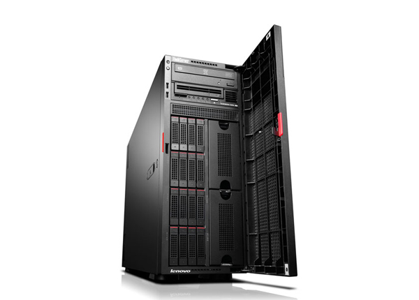 联想Lenovo ThinkServer TD350 塔式服务器（英特尔®至强®E5-2603 v4处理器/8G RDIMM内存/1TB 7.2K RPM SATA 3.5英寸硬盘） 产品图