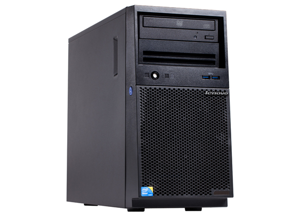 IBM System X3100 M5 塔式服务器（英特尔®至强®E3-1241 v3处理器/8G UDIMM内存/2块1TB 7.2K RPM SATA 3.5英寸硬盘） 产品图