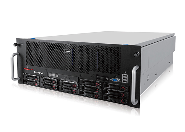 联想Lenovo ThinkServer RQ940 机架式服务器（4颗英特尔®至强®E5-4820 v4处理器/512G UDIMM内存/12块300G 10K RPM 2.5硬盘） 产品图