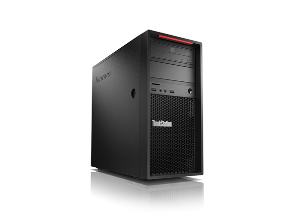 联想Lenovo ThinkStation P300 塔式工作站（英特尔®至强®E3-1225 v5处理器/4GB内存/1TB 机械硬盘/Nvidia Quadro P2000 5GB显卡） 产品图