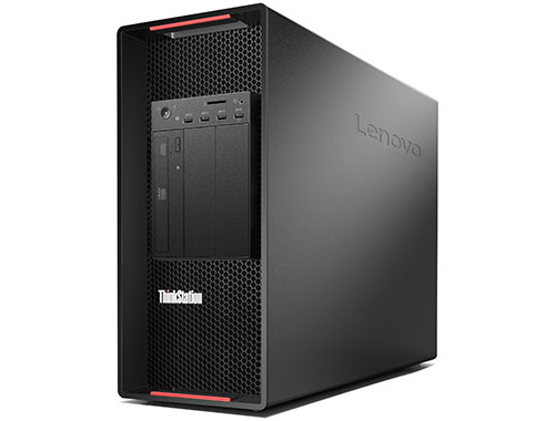 联想Lenovo ThinkStation P920工作站（2颗intel至强3106 八核/64G内存/256G nvme固态+4T硬盘/NVIDIA P400-2G显卡/1400W电源） 产品图