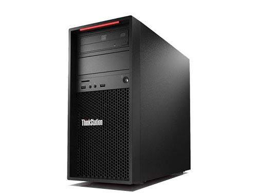 联想工作站 P520C三维设计 （英特尔至强W-2225 4核3.6GHz/16G内存/256G M.2固态+2T硬盘/P2200-5G显卡/500W电源）  产品图