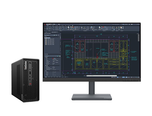 成都联想工作站总代理 P3 Ultra 小型机箱工作站 产品图