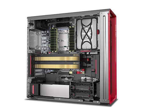 联想ThinkStation P5 BIM建筑设计电脑工作站 产品图